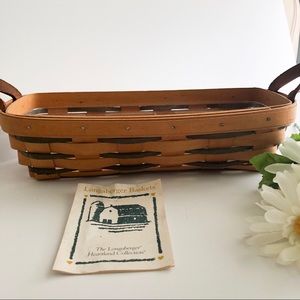 Longaberger 96 Heartland Collection Cracker Basket